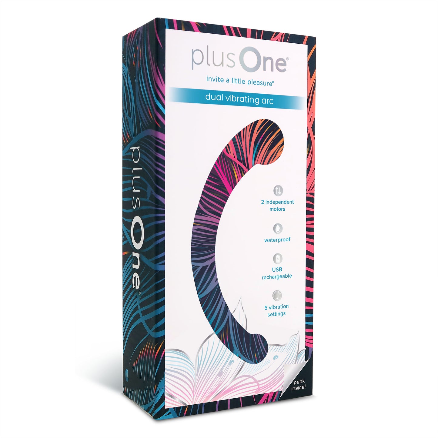 PlusOne Dual Vibrating Arc | Best Stimulation | The Pelvic Floor Store
